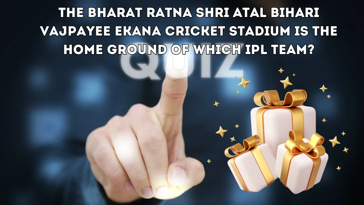 The Bharat Ratna Shri Atal Bihari Vajpayee Ekana Cricket Stadium is the home ground of which IPL team? Amazon Quiz Answer Today June 01, 2024