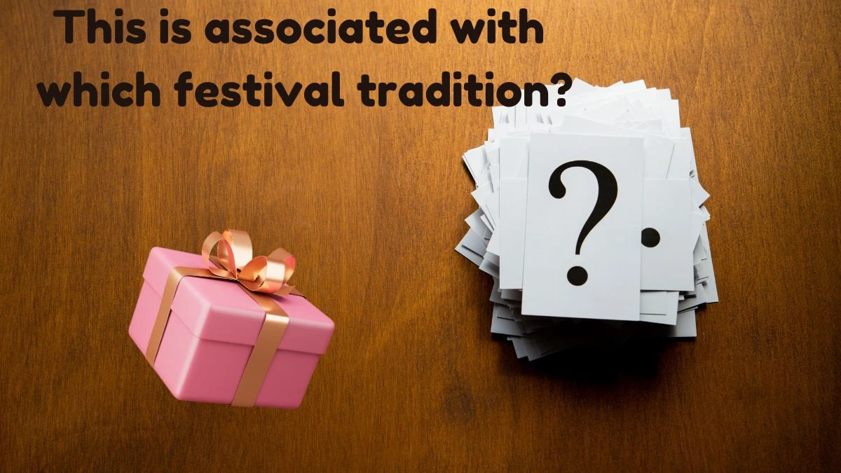 This is associated with which festival tradition? Amazon Quiz Answer Today June 24, 2024