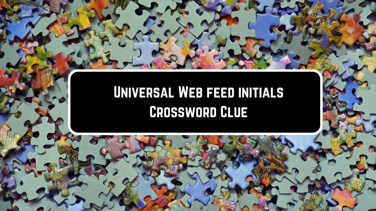 Universal Web feed initials Crossword Clue Puzzle Answer from June 08