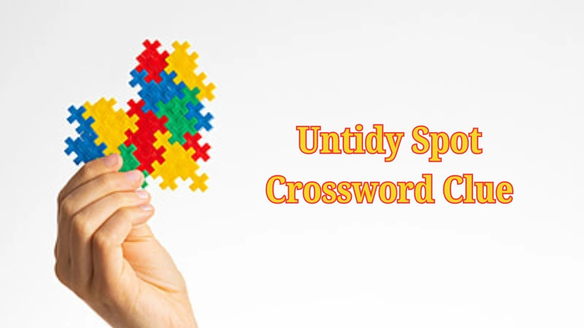 Untidy Spot Daily Commuter Crossword Clue Puzzle Answer from June 19, 2024