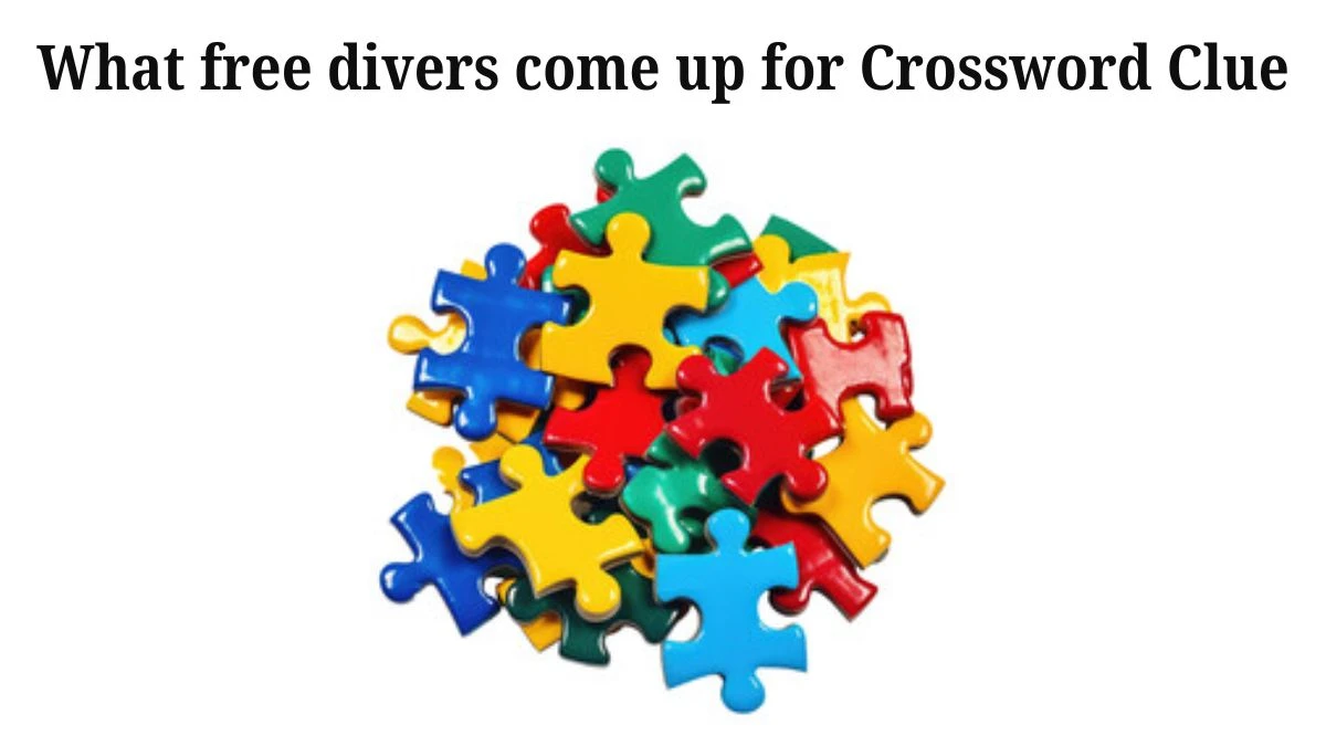 USA Today What free divers come up for Crossword Clue Puzzle Answer from June 24, 2024