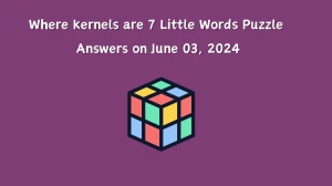 Where kernels are 7 Little Words Puzzle Answers on June 03, 2024