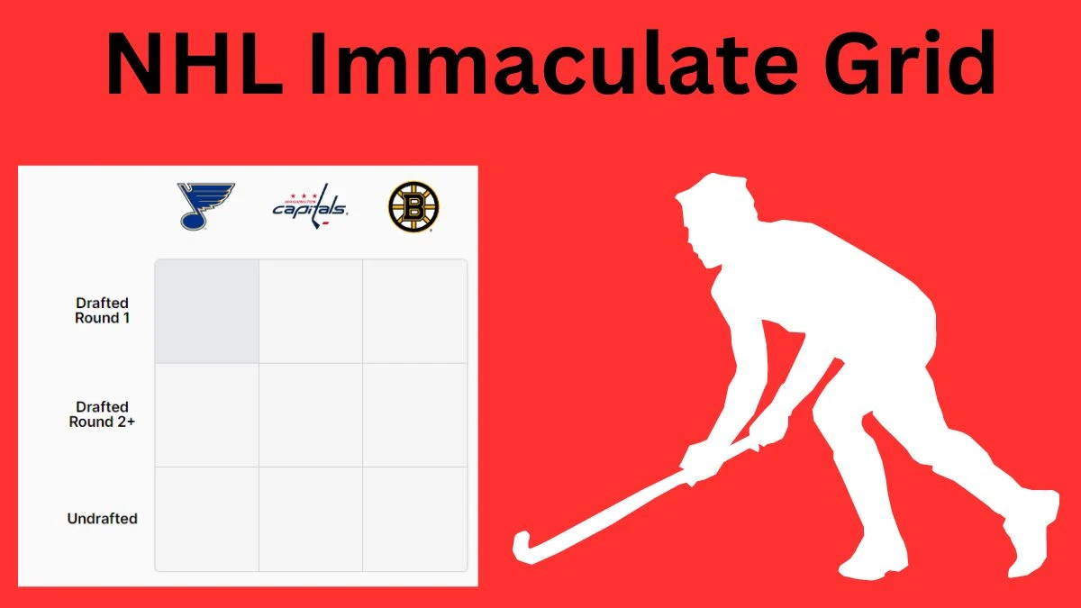 Which player Who has played for Undrafted and St. Louis Blues? NHL Immaculate Grid Answers for June 28 2024