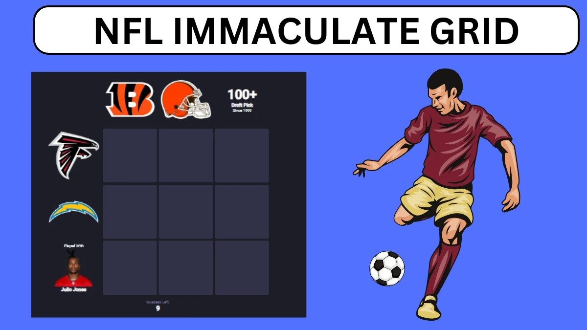 Which Players Have Played for Both Atlanta Falcons and Cincinnati Bengals in Their Careers? NFL Immaculate Grid Answers for June 25, 2024