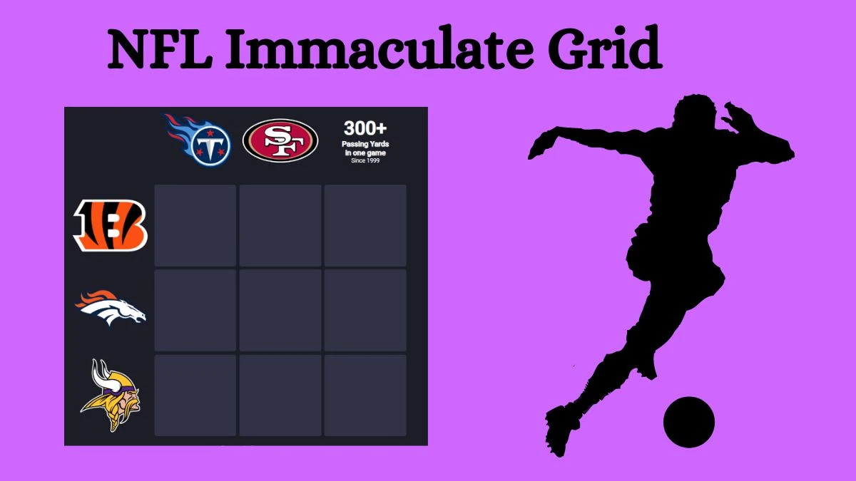 Which Players Have Played for Both Cincinnati Bengals and Tennessee Titans in Their Careers? NFL Immaculate Grid Answers for June 18, 2024