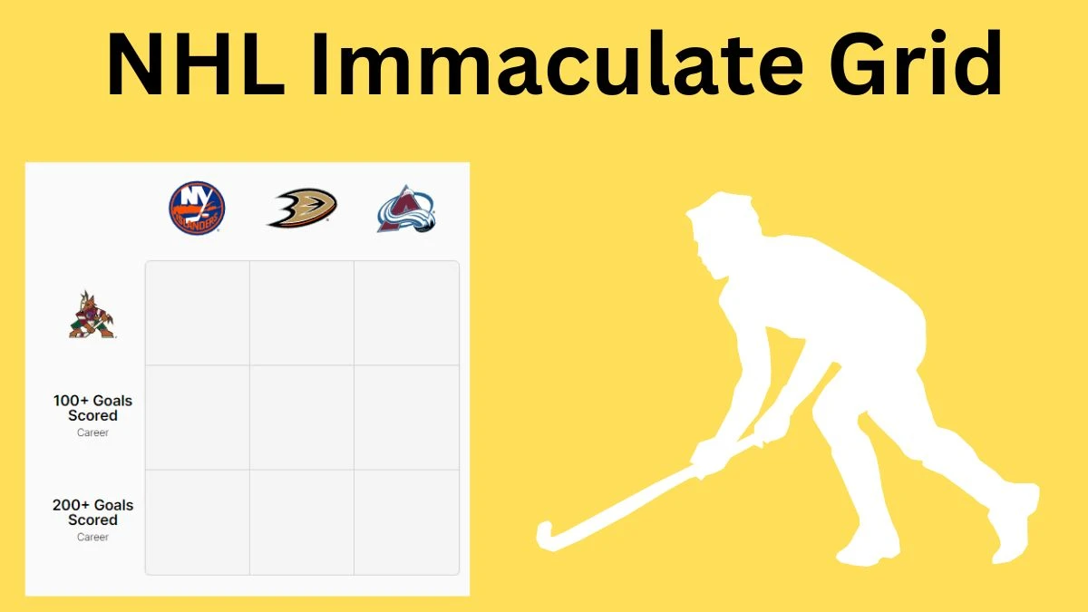 Which players who have played for both the Arizona Coyotes and Colorado Avalanche? NHL Immaculate Grid Answers for June 18 2024