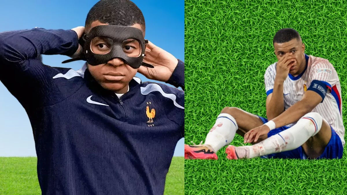 Why is Mbappe Wearing A Mask? Who is Mbappe? Kylian Mbappe Broken Nose