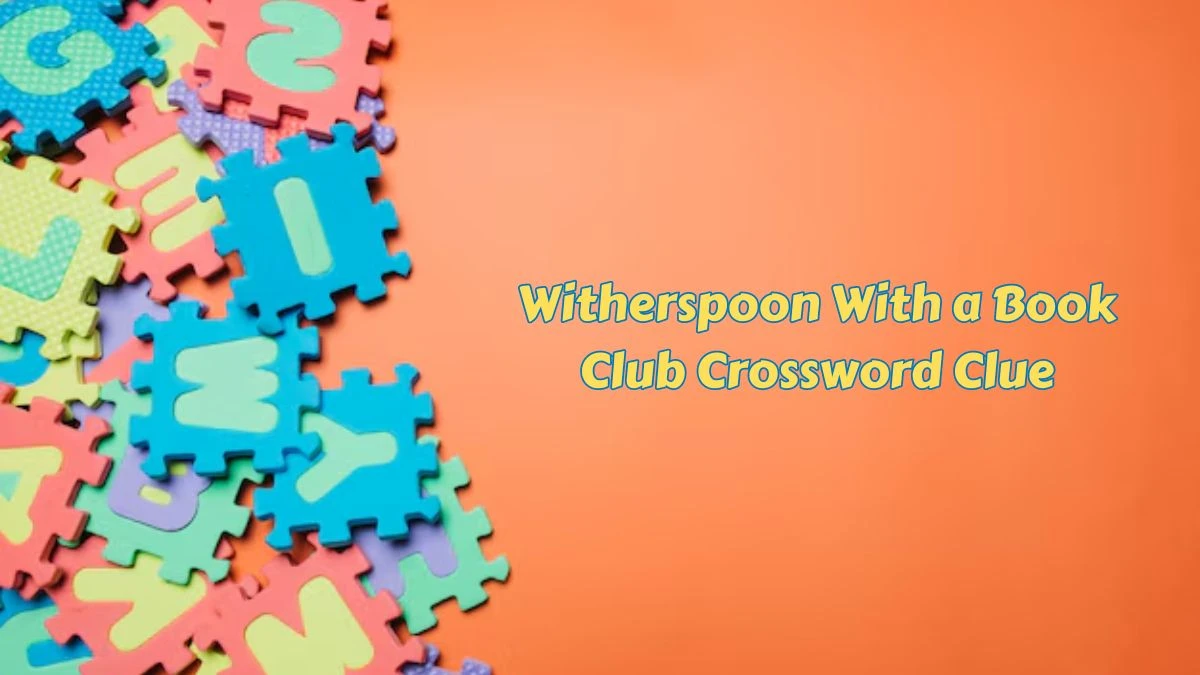 USA Today Witherspoon With a Book Club Crossword Clue Puzzle Answer from June 26, 2024