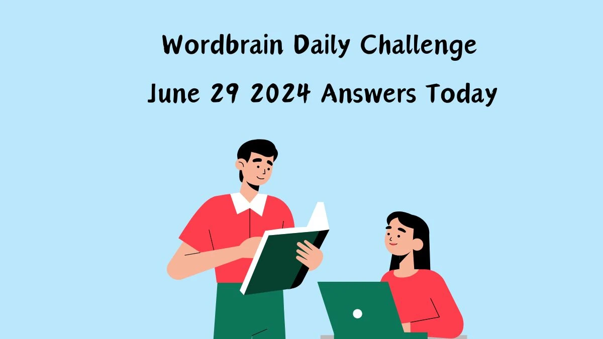 Wordbrain Daily Challenge June 29 2024 Answers Today
