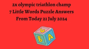 2x olympic triathlon champ 7 Little Words Puzzle Answer from July 21, 2024