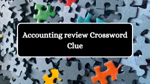 Daily Commuter Accounting review Crossword Clue 5 Letters Puzzle Answer from July 27, 2024