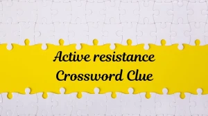 Daily Commuter Active resistance Crossword Clue 8 Letters Puzzle Answer from July 17, 2024