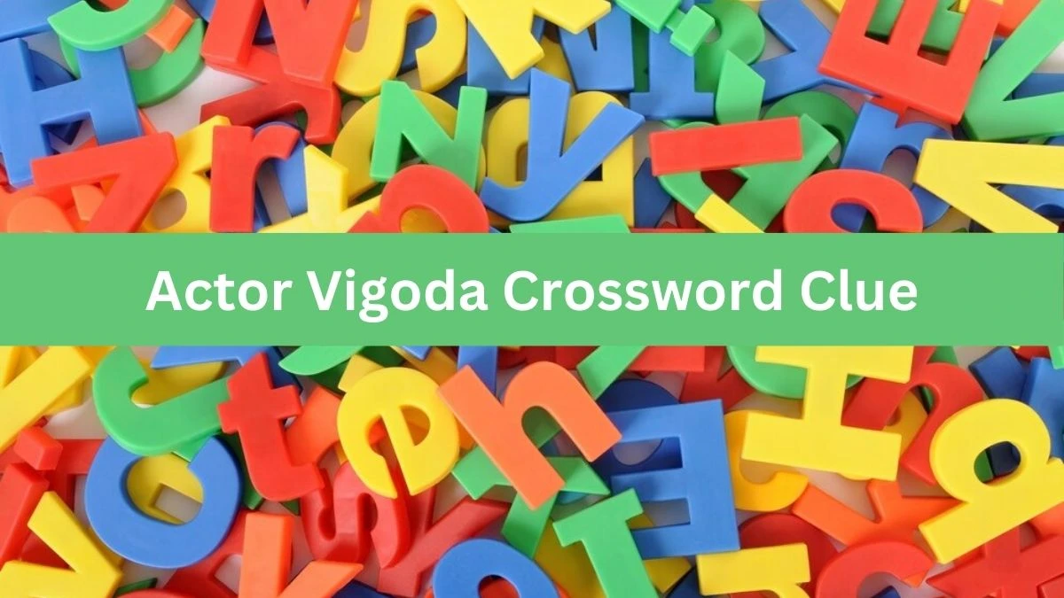 LA Times Actor Vigoda Crossword Puzzle Answer from July 22, 2024