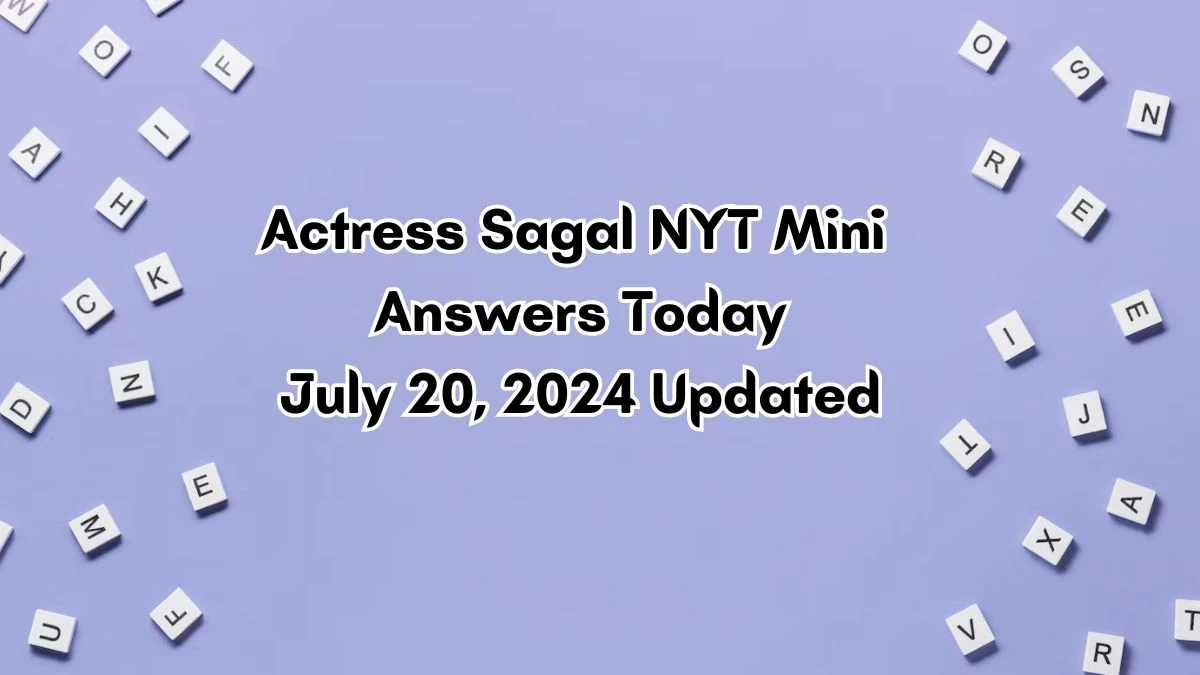 Actress Sagal NYT Crossword Clue Puzzle Answer from July 20, 2024