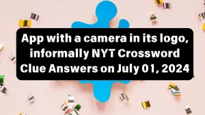 App with a camera in its logo, informally NYT Crossword Clue Puzzle Answer from July 01, 2024