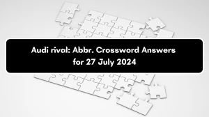 Daily Themed Audi rival: Abbr. Crossword Clue Puzzle Answer from July 27, 2024