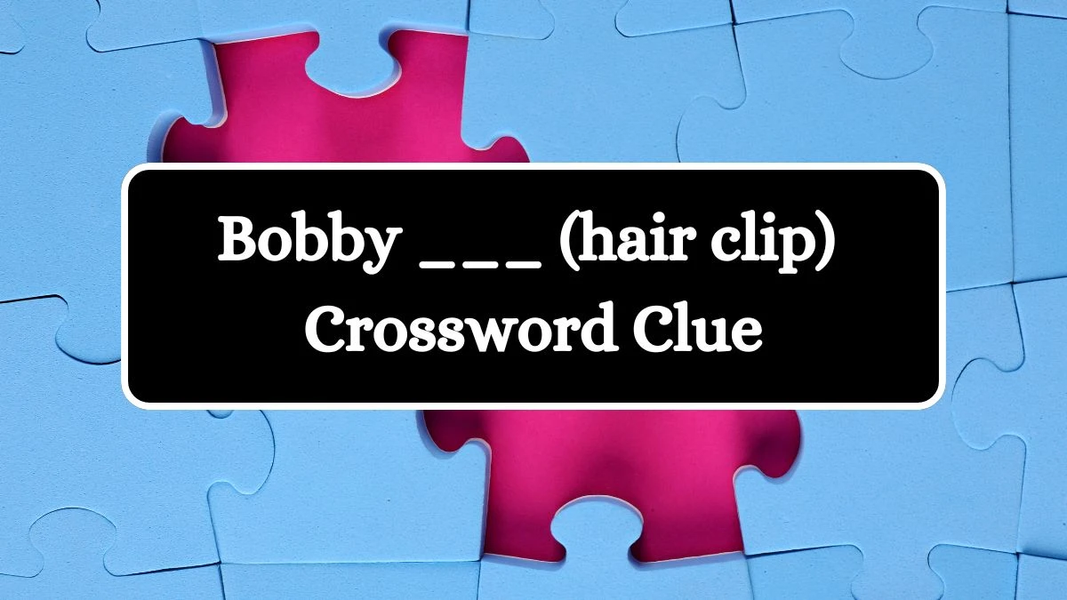 Daily Themed Bobby ___ (hair clip) Crossword Clue Puzzle Answer from July 08, 2024