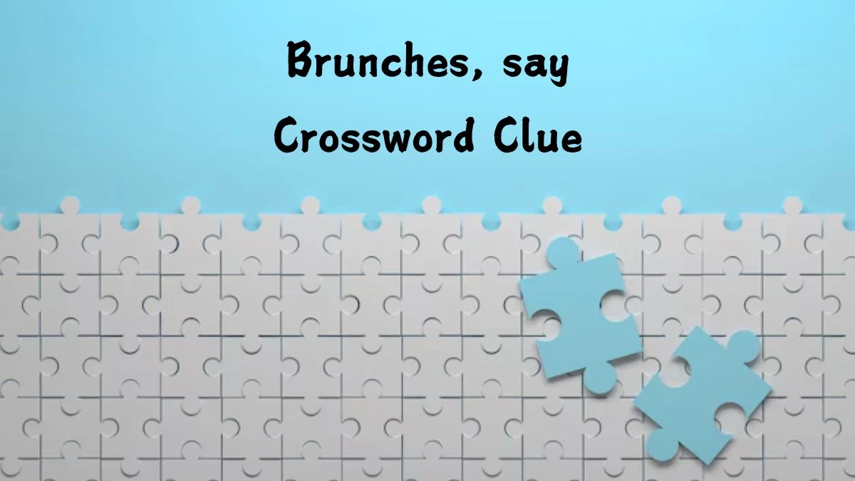 LA Times Brunches, say Crossword Clue from July 20, 2024