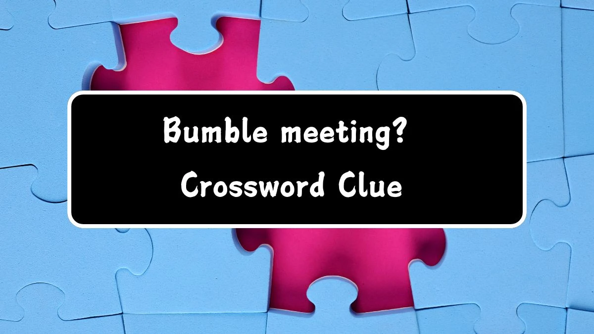 Bumble meeting? Daily Themed Crossword Clue Answers on July 23, 2024