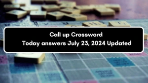 Call up Daily Commuter Crossword Clue Puzzle Answer from July 23, 2024