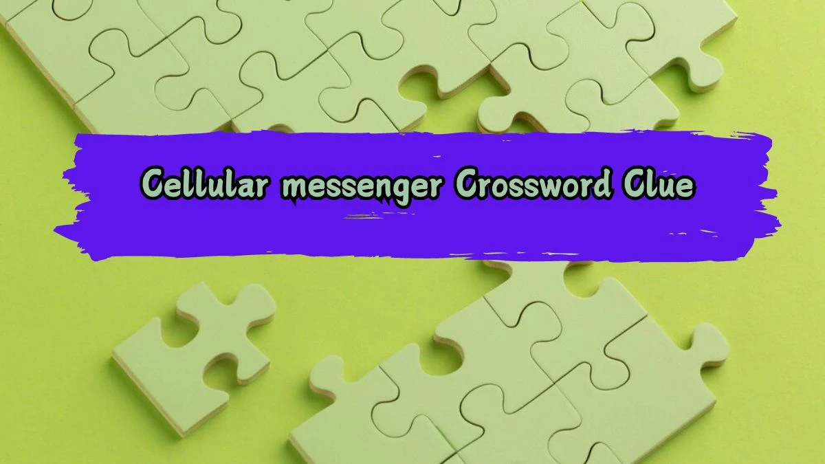 LA Times Cellular messenger Crossword Puzzle Answer from July 13, 2024