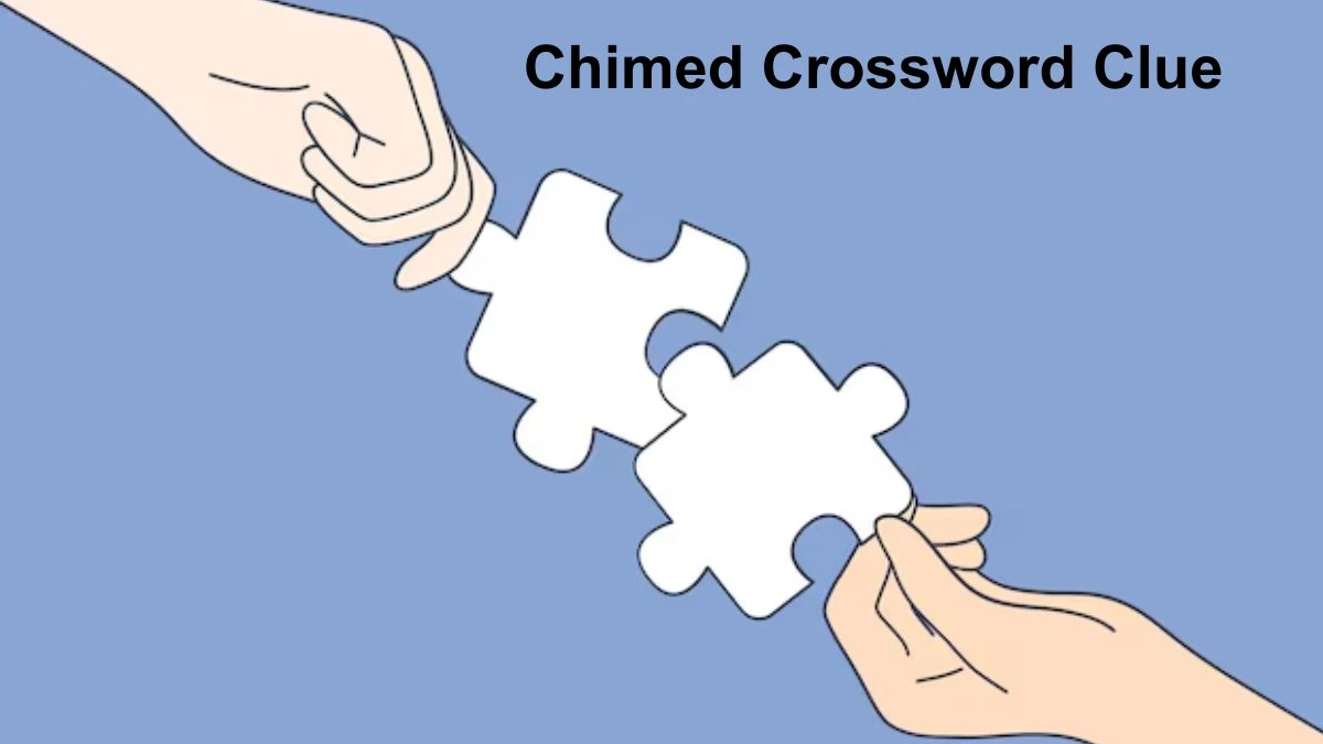 Chimed Crossword Clue Puzzle Answer from July 29, 2024