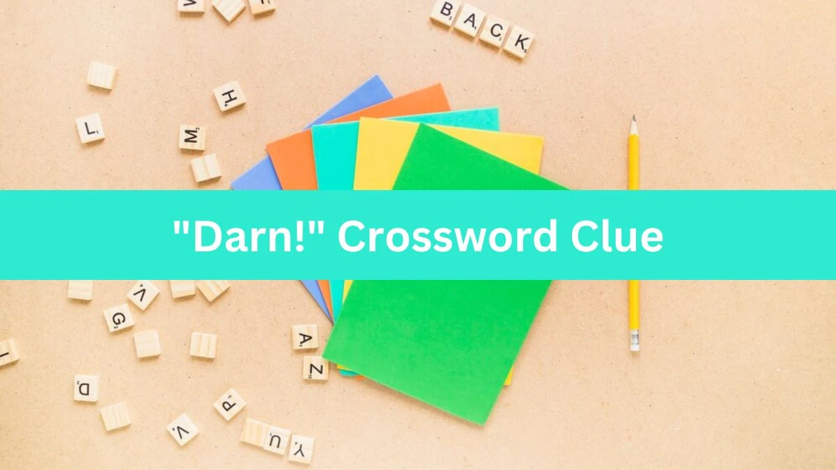 Darn! Daily Commuter Crossword Clue Puzzle Answer from July 29, 2024