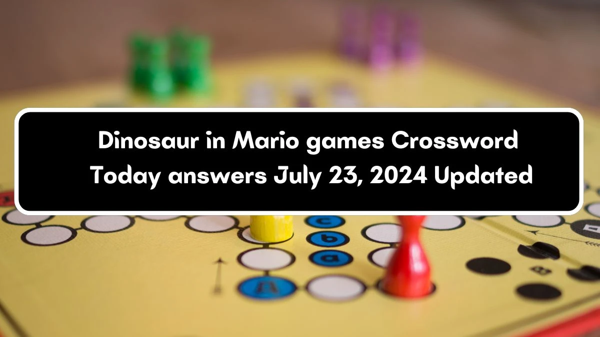 Daily Commuter Dinosaur in Mario games Crossword Clue Puzzle Answer from July 23, 2024