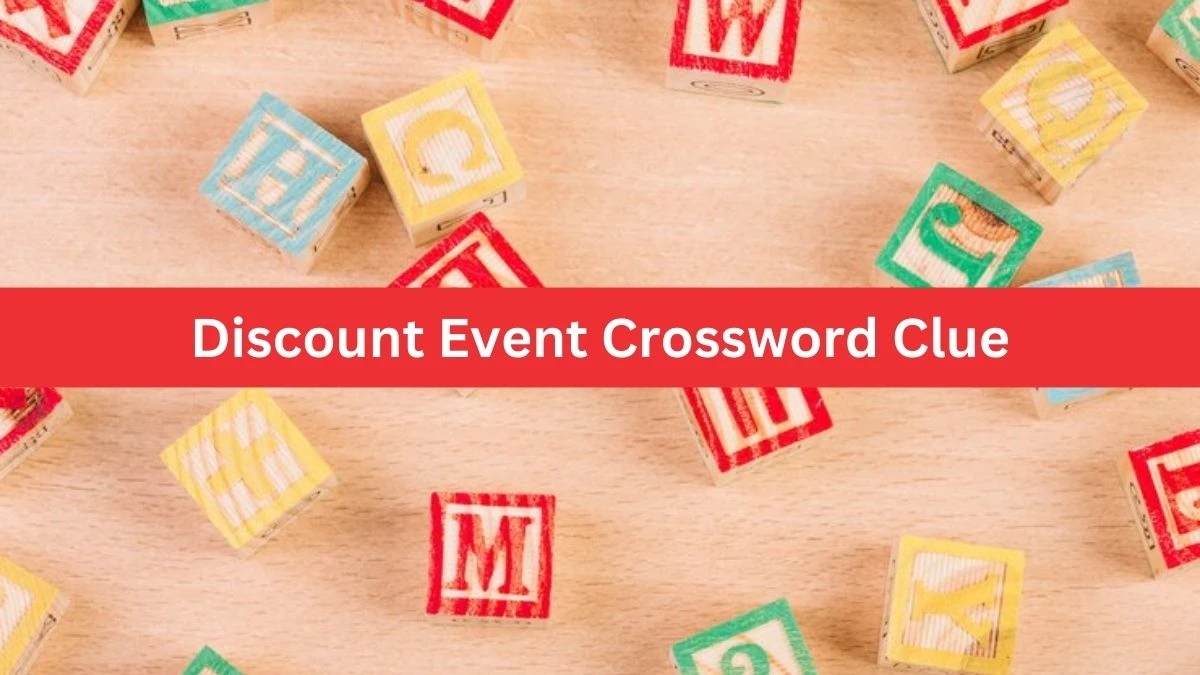 Discount Event Daily Commuter Crossword Clue Puzzle Answer from July 04, 2024