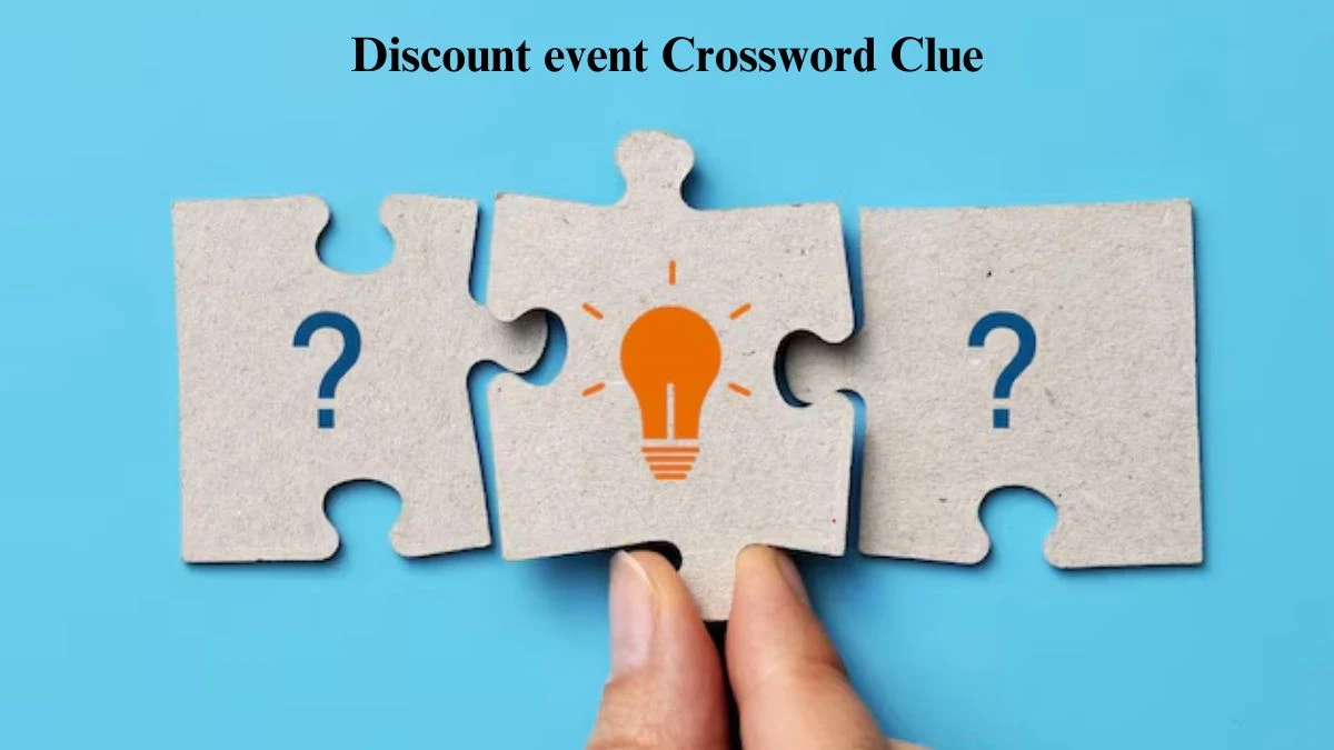 Discount event Daily Commuter Crossword Clue Puzzle Answer from July 24, 2024