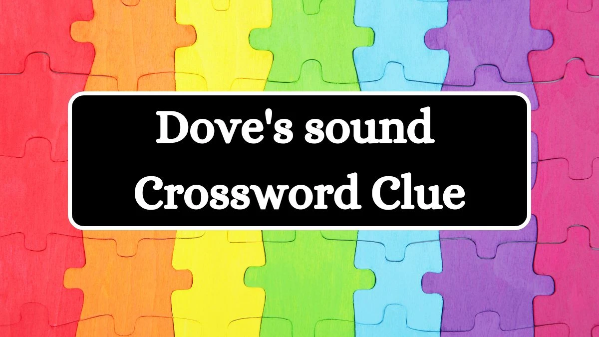 Dove's sound NYT Crossword Clue Puzzle Answer from July 08, 2024