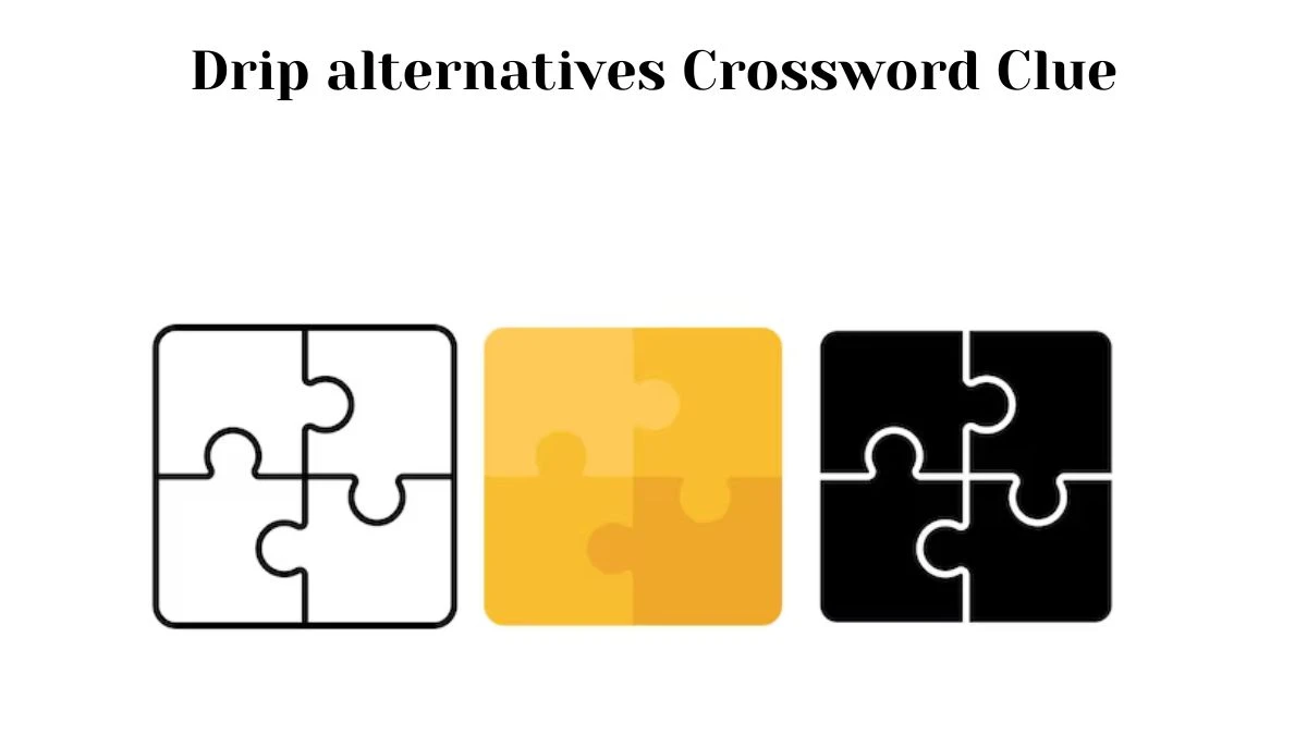 Drip alternatives NYT Crossword Clue Puzzle Answer from July 12, 2024