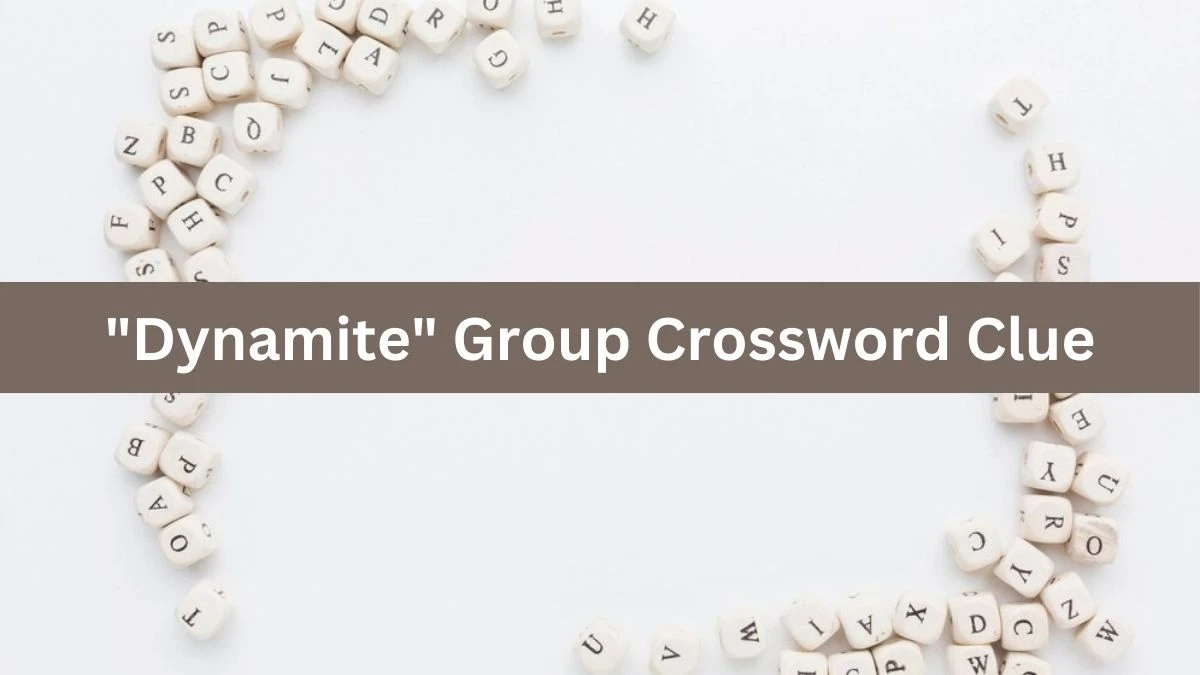 Dynamite Group Daily Commuter Crossword Clue Puzzle Answer from July 16, 2024