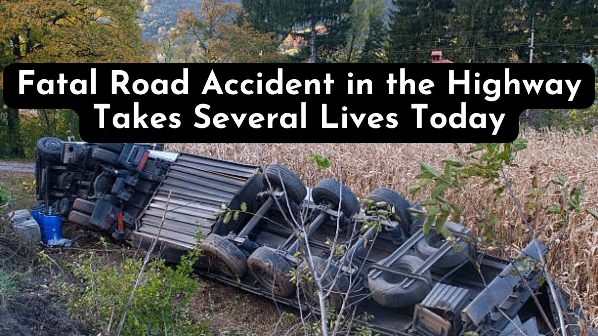 Fatal Road Accident in the Highway Takes Several Lives Today News