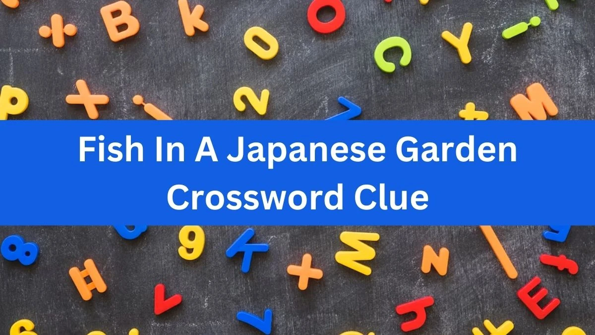 Fish In A Japanese Garden NYT Crossword Clue Answer on July 16, 2024