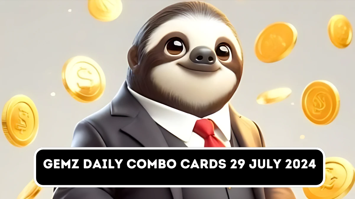 Gemz Daily Combo Cards 29 July 2024