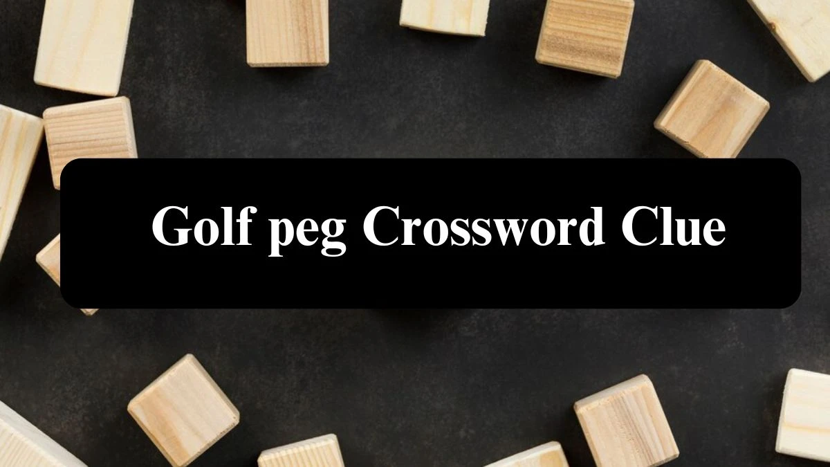 Golf peg Daily Commuter Crossword Clue Puzzle Answer from July 25, 2024