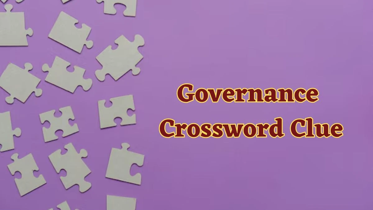 Governance 7 Little Words Puzzle Answer from July 01, 2024