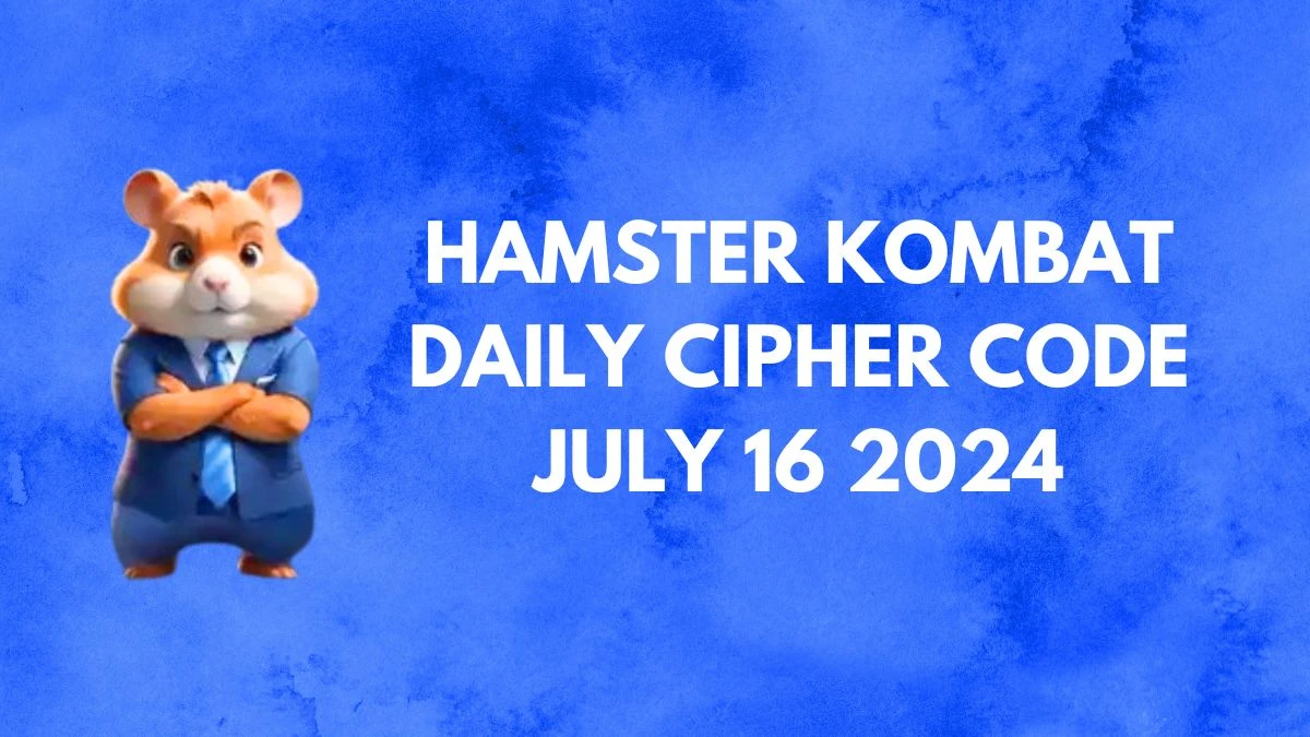 Hamster Kombat Daily Cipher Code July 16 2024