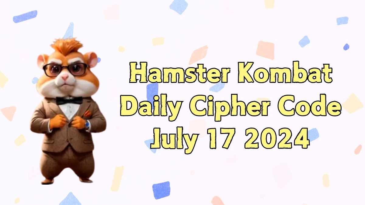 Hamster Kombat Daily Cipher Code July 17 2024