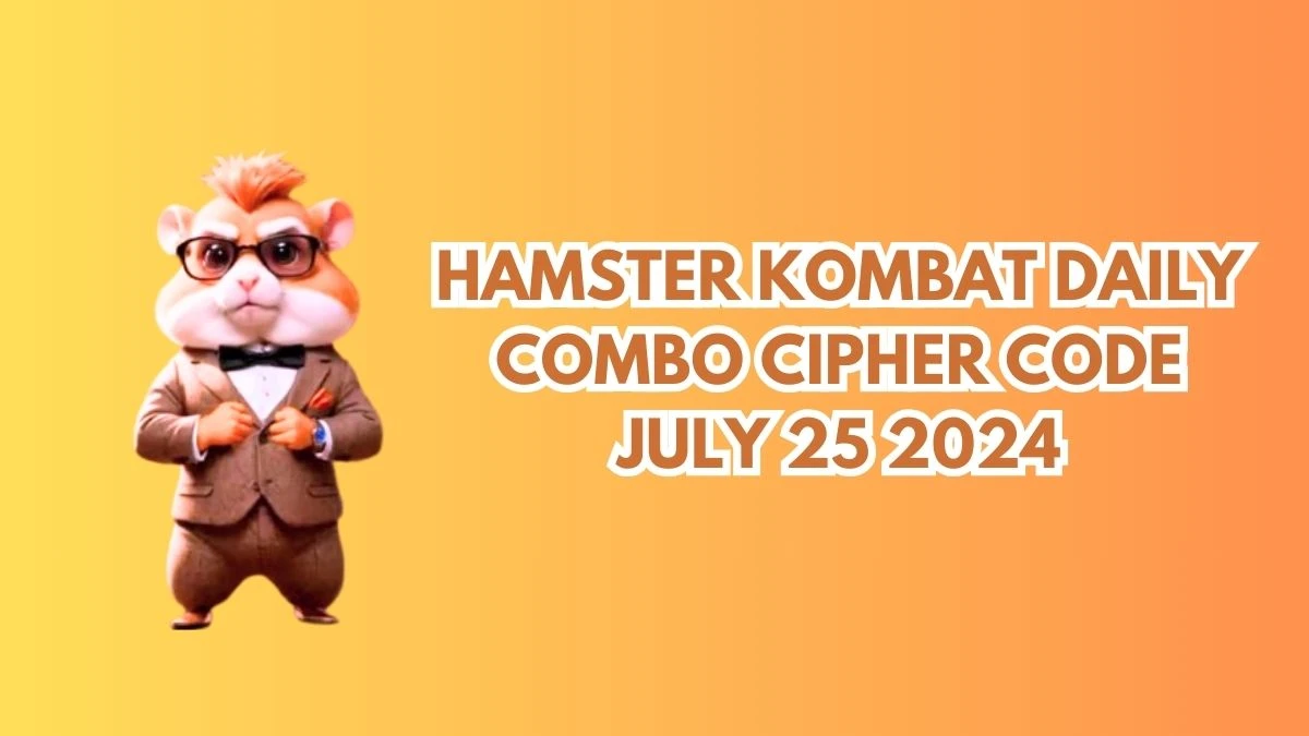 Hamster Kombat Daily Combo Cipher Code July 25 2024