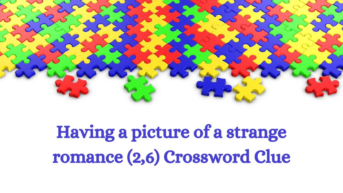 Having a picture of a strange romance (2,6) Crossword Clue Puzzle Answer from July 27, 2024