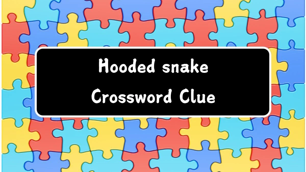 Hooded snake Crossword Clue Puzzle Answer from July 29, 2024