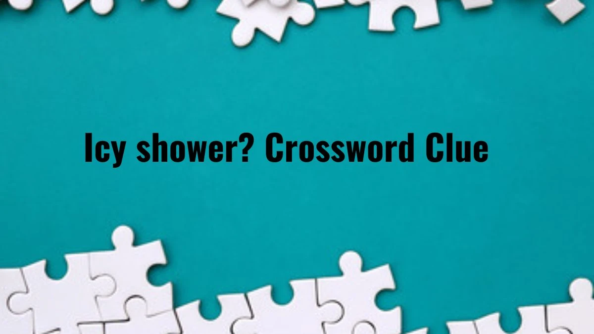 Icy shower? Daily Themed Crossword Clue Puzzle Answer from July 11, 2024