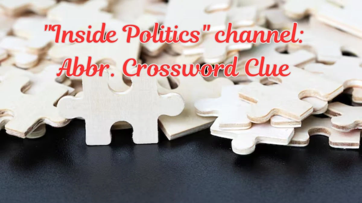 Inside Politics channel: Abbr. Daily Themed Crossword Clue Puzzle Answer from July 19, 2024