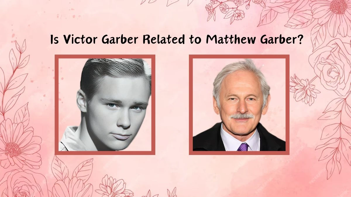 Is Victor Garber Related to Matthew Garber? Who is Victor Garber?