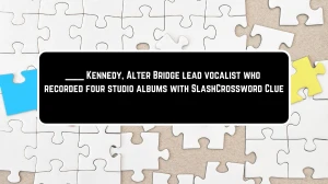 ___ Kennedy, Alter Bridge lead vocalist who recorded four studio albums with Slash Daily Themed Crossword Clue Puzzle Answer from July 22, 2024