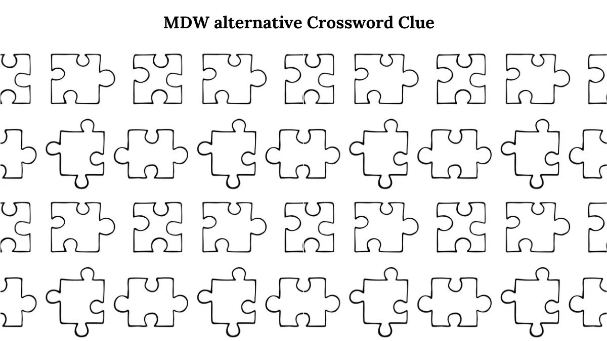 MDW alternative Crossword Clue Puzzle Answer from July 31, 2024