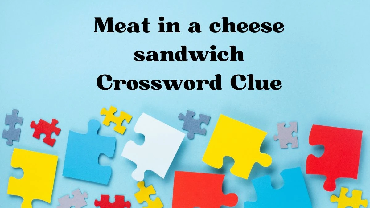 Daily Themed Meat in a cheese sandwich Crossword Clue Puzzle Answer from July 03, 2024