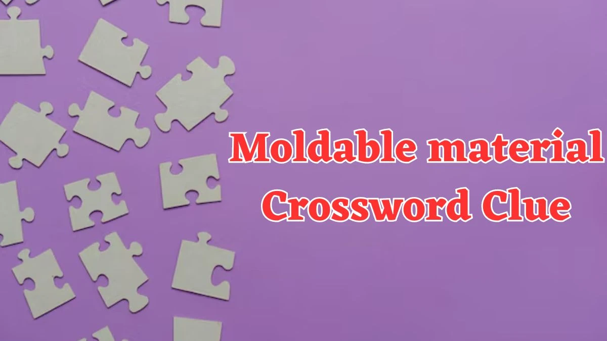 Daily Commuter Moldable material Crossword Clue 7 Letters Puzzle Answer from July 30, 2024